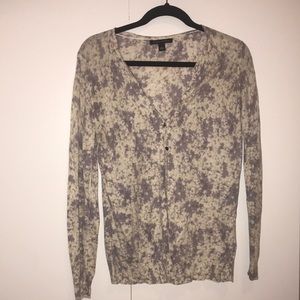 Banana Republic-Patterned Cardigan Size: L